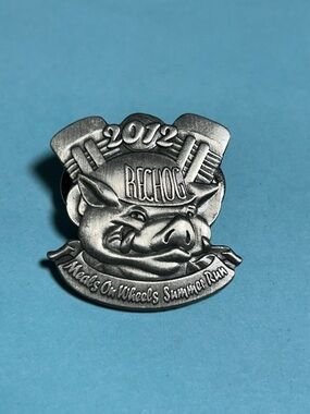 2012 RecHog Meals on Wheels -Summer Run Motorcycle Rally pin